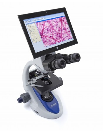 B-190TB Binocular Microscope with Tablet PC